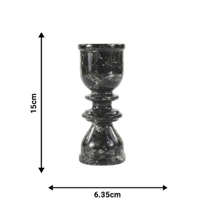 Marble Candle Holder - 15cm