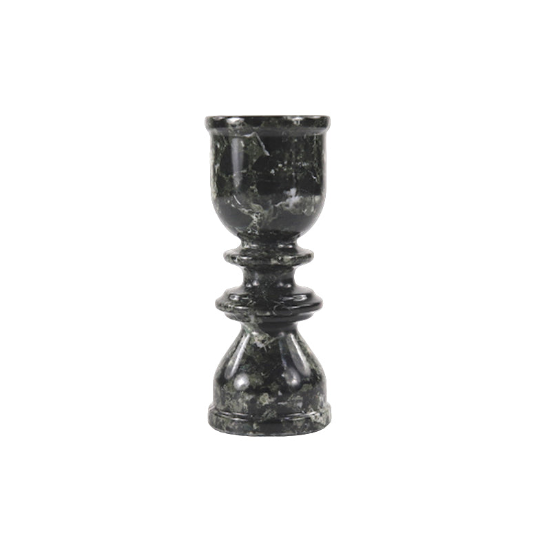 Marble Candle Holder - 15cm