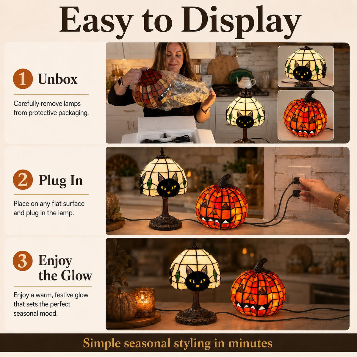 Pumpkin Glow Lamp
