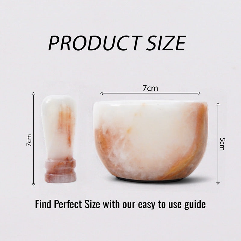 Marble Mortar & Pestle