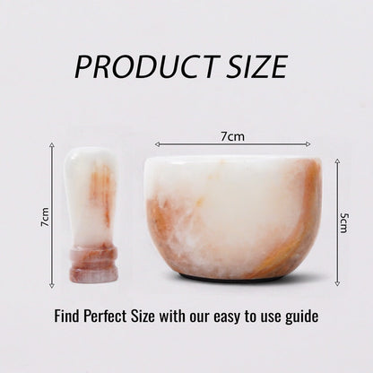 Marble Mortar & Pestle