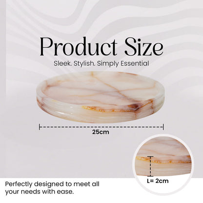 Marble Round Tray