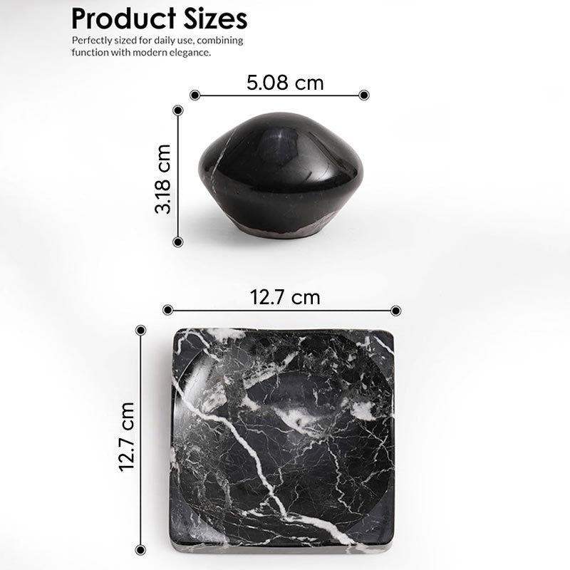 Marble Napkin Holder with Weight
