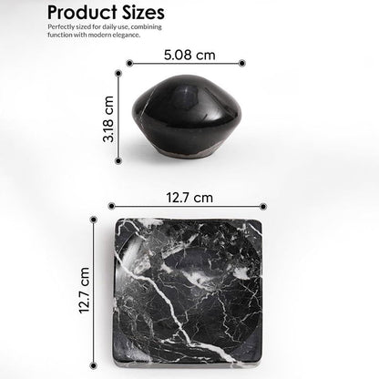 Marble Napkin Holder with Weight