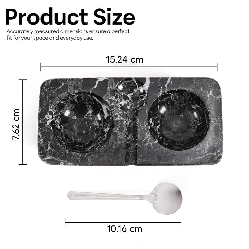 Marble Salt & Pepper -Pinch Tray