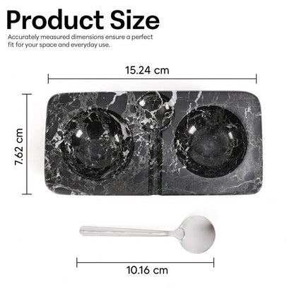 Marble Salt & Pepper -Pinch Tray