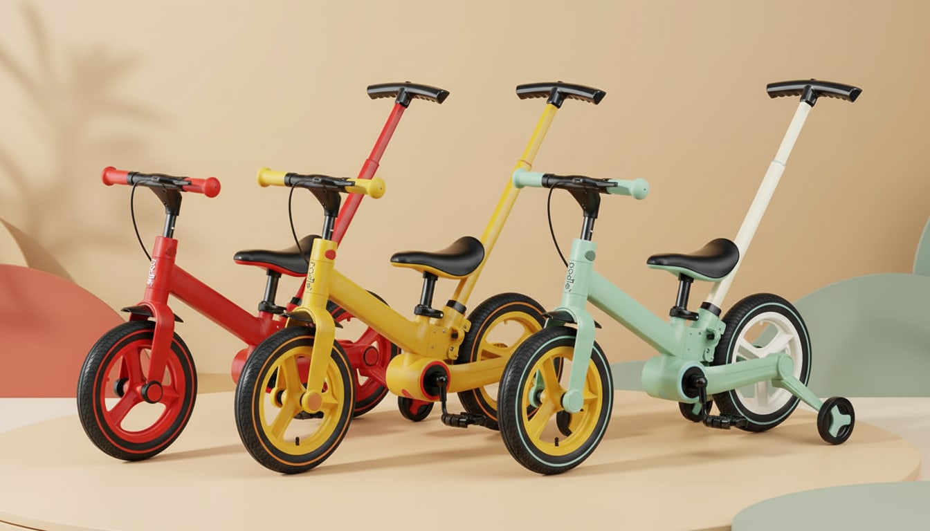 All three colourways — red, yellow, light green