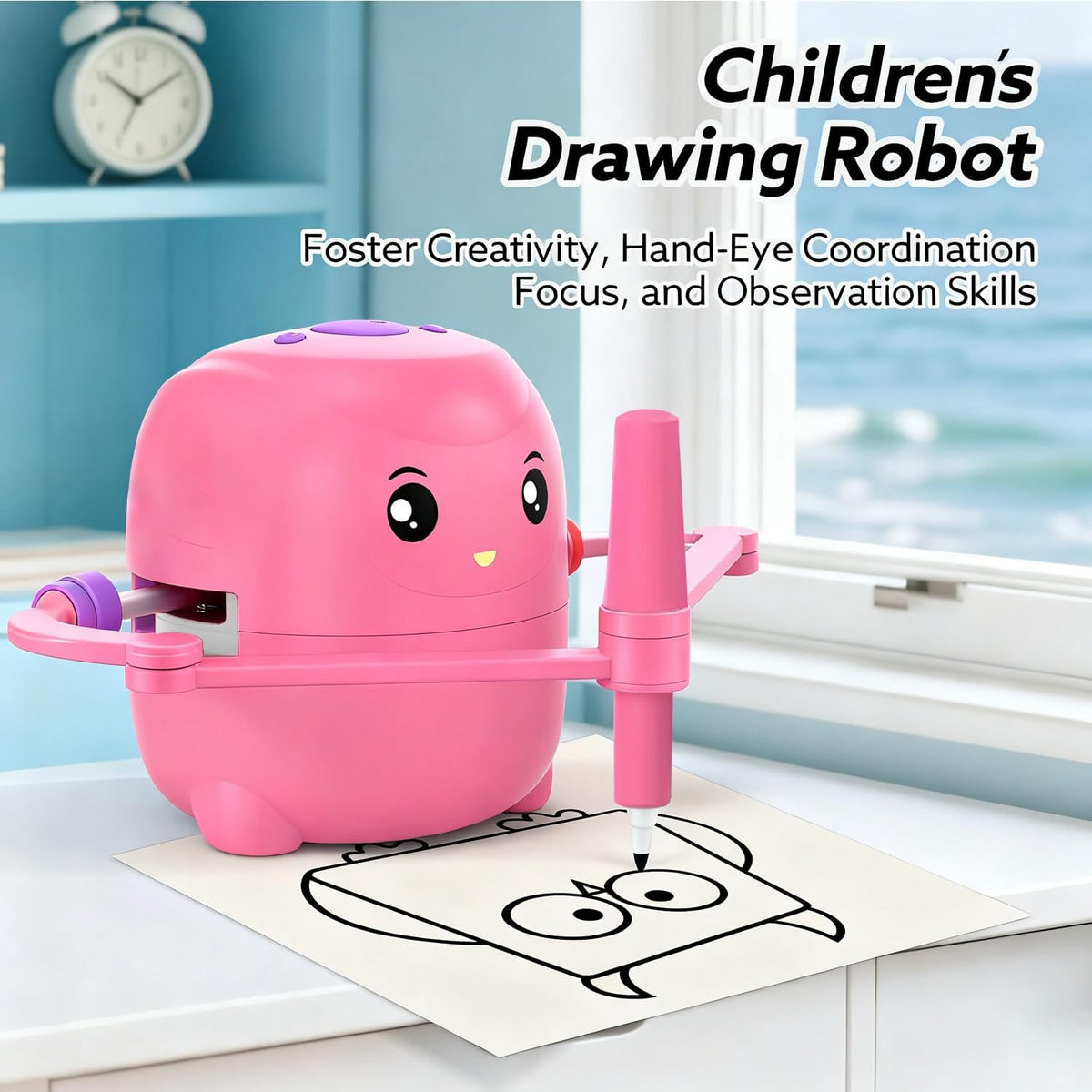 DoodleMate drawing robot - Pink