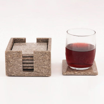 Marble Coaster Set - Square