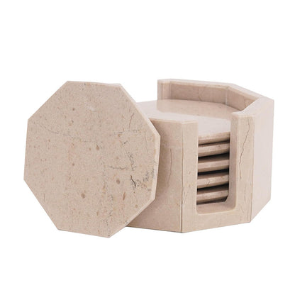 Marble Coaster Set - Star