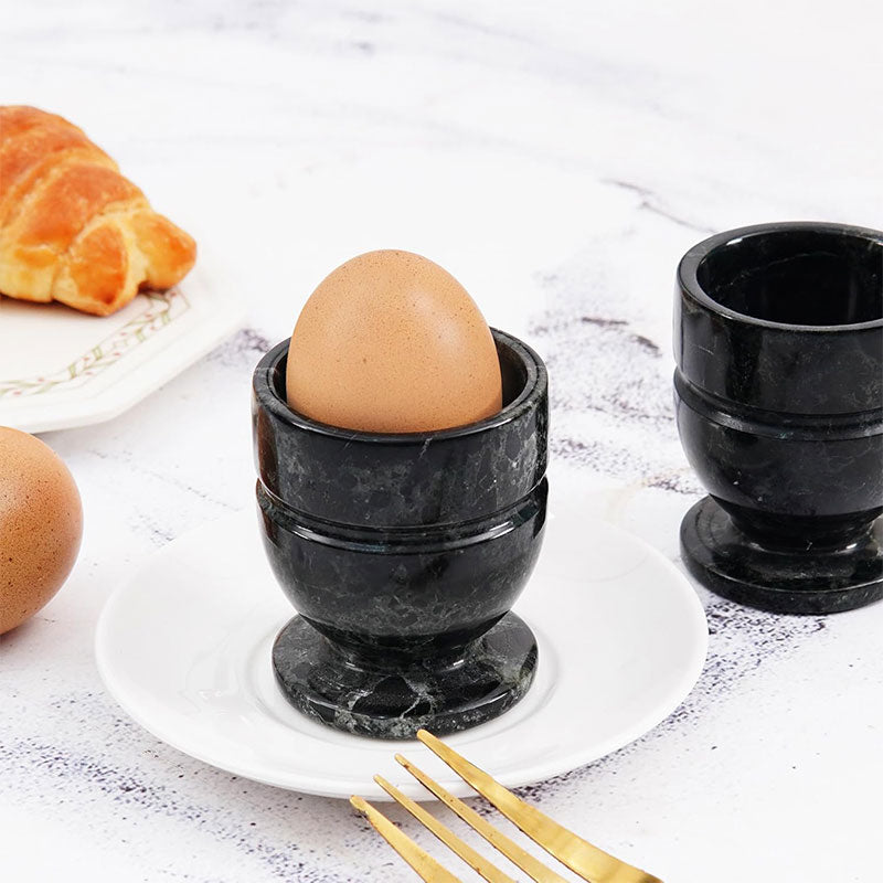 Marble Egg Cups - Set of 2