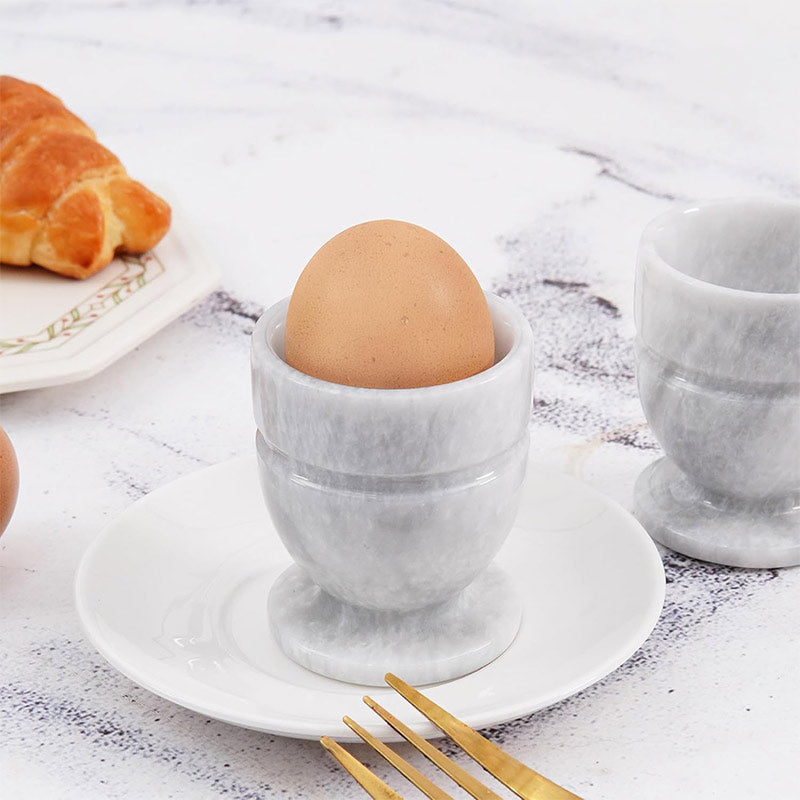 Marble Egg Cups - Set of 2