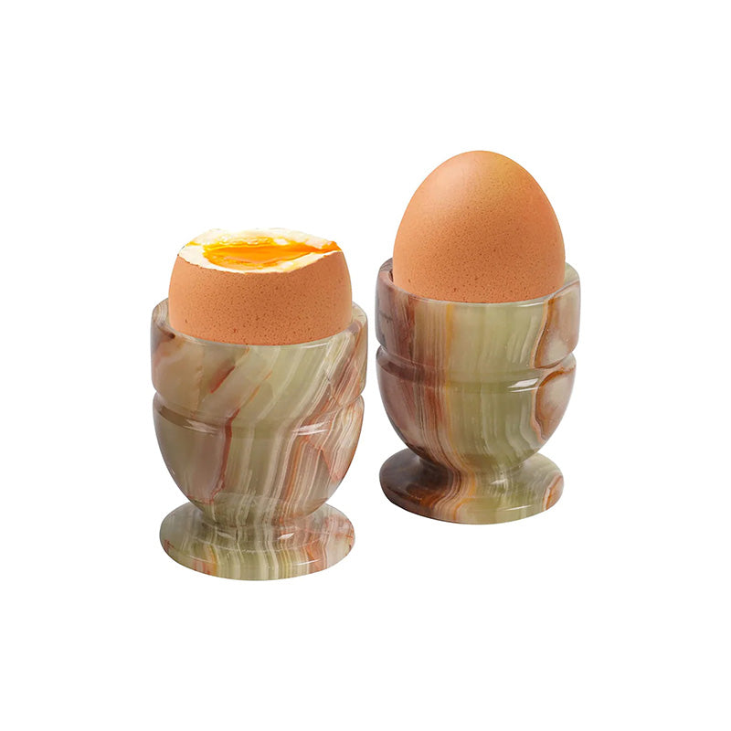 Marble Egg Cups - Set of 2