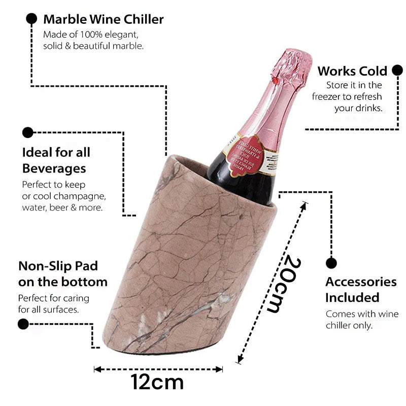 Marble Fancy Wine Chiller