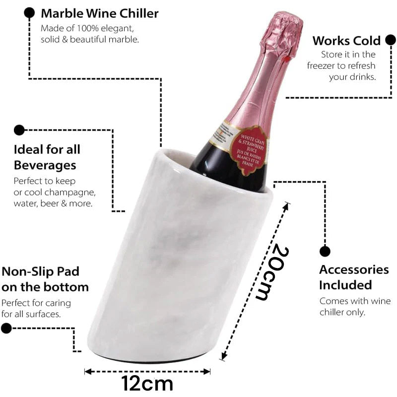 Marble Fancy Wine Chiller