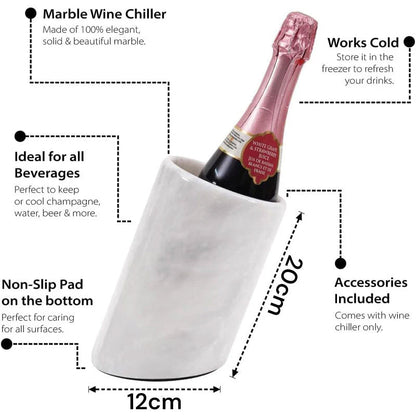 Marble Fancy Wine Chiller