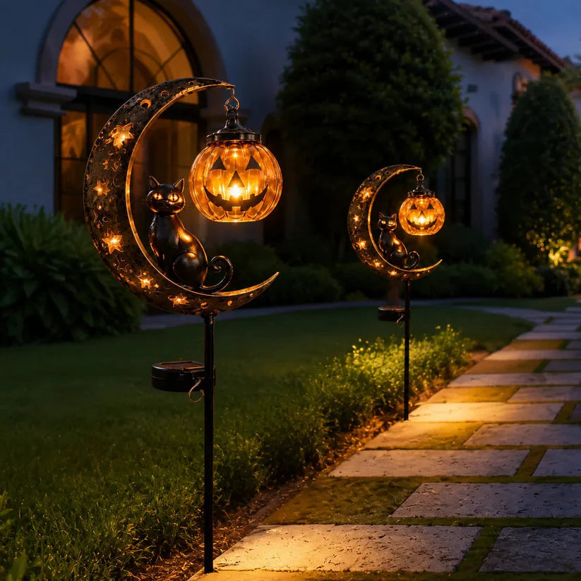 Solar Halloween Garden Stake Light — 33" Spooky Outdoor Decor 10