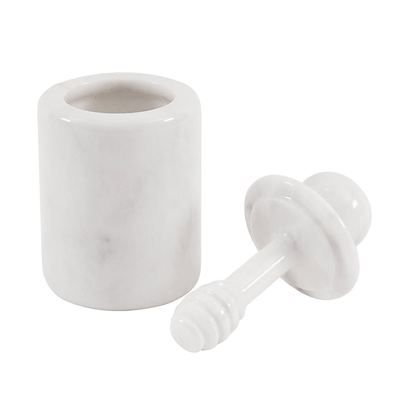 Marble Honey Jar
