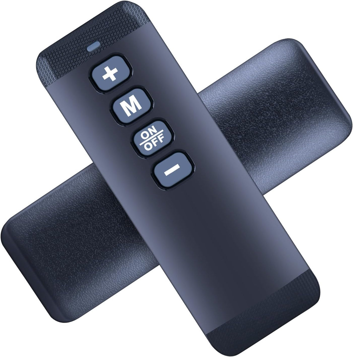 The PZL remote beside a walking pad treadmill console