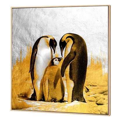 Yezi Modern Wall Art Canvas Abstract 80×80cm Framed Artwork Home Office Decor — image 1