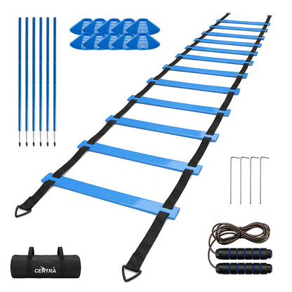 Centra Soccer Agility Training Poles Set Includes 6 Agility Poles Agility Ladder — image 1