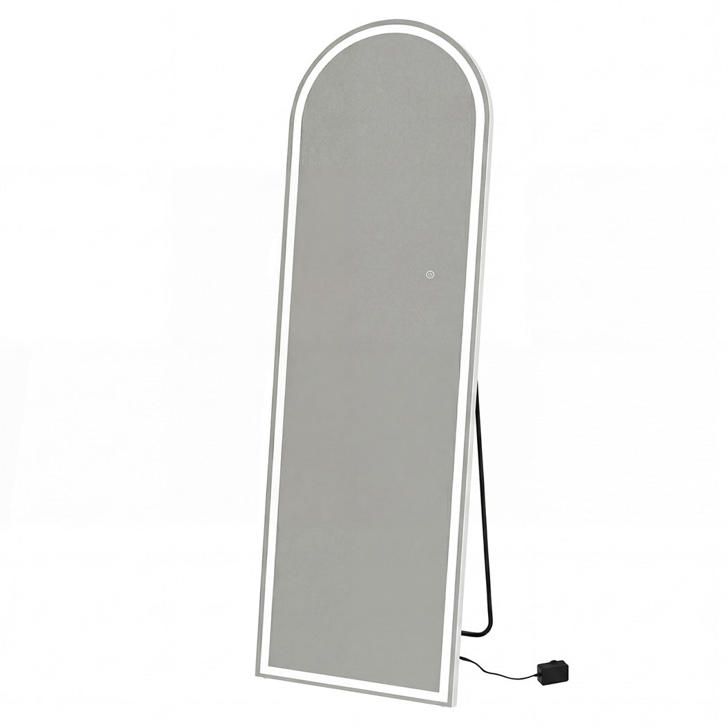 Levede 165cm Full Length Mirror Arched Dressing Mirrors Free Stand Wall Mounted — image 1