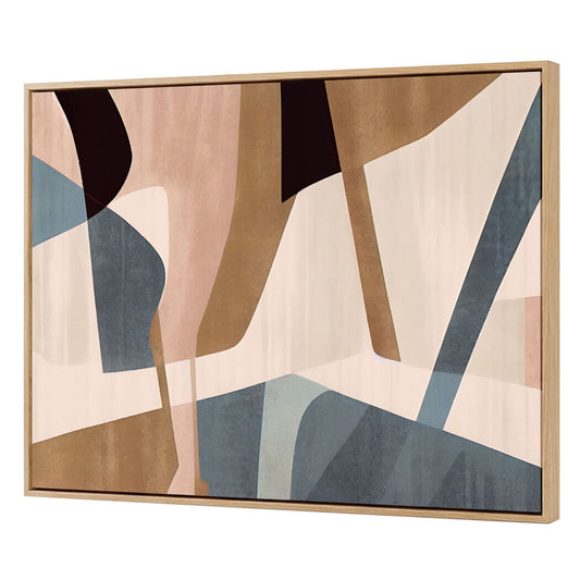 Yezi  Wall Art Canvas Modern Abstract 70×100cm Framed Artwork Home Office Decor — image 1