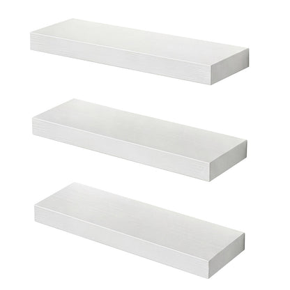 Levede Floating Wall Shelf 3 PCS DIY Wall Mounted Bookshelf Display Storage Rack — image 1