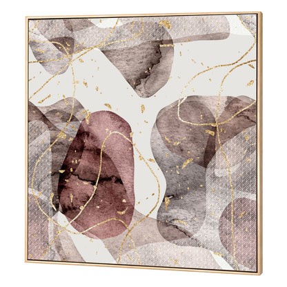 Yezi Wall Art Canvas Abstract 80×80cm Modern Framed Artwork Home Office Decor — image 1