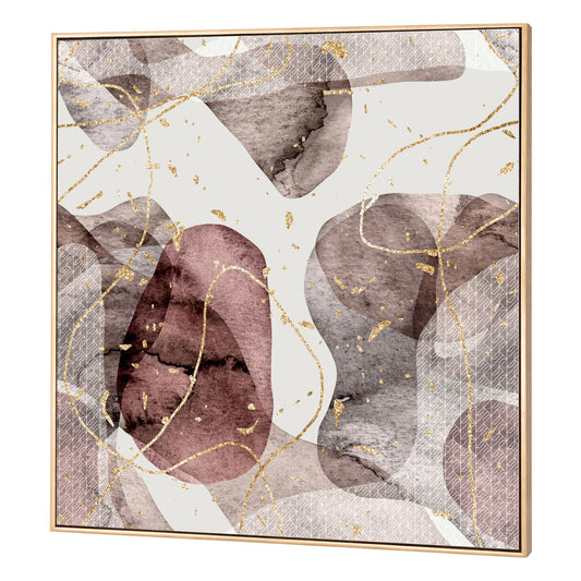 Yezi Wall Art Canvas Abstract 80×80cm Modern Framed Artwork Home Office Decor — image 1