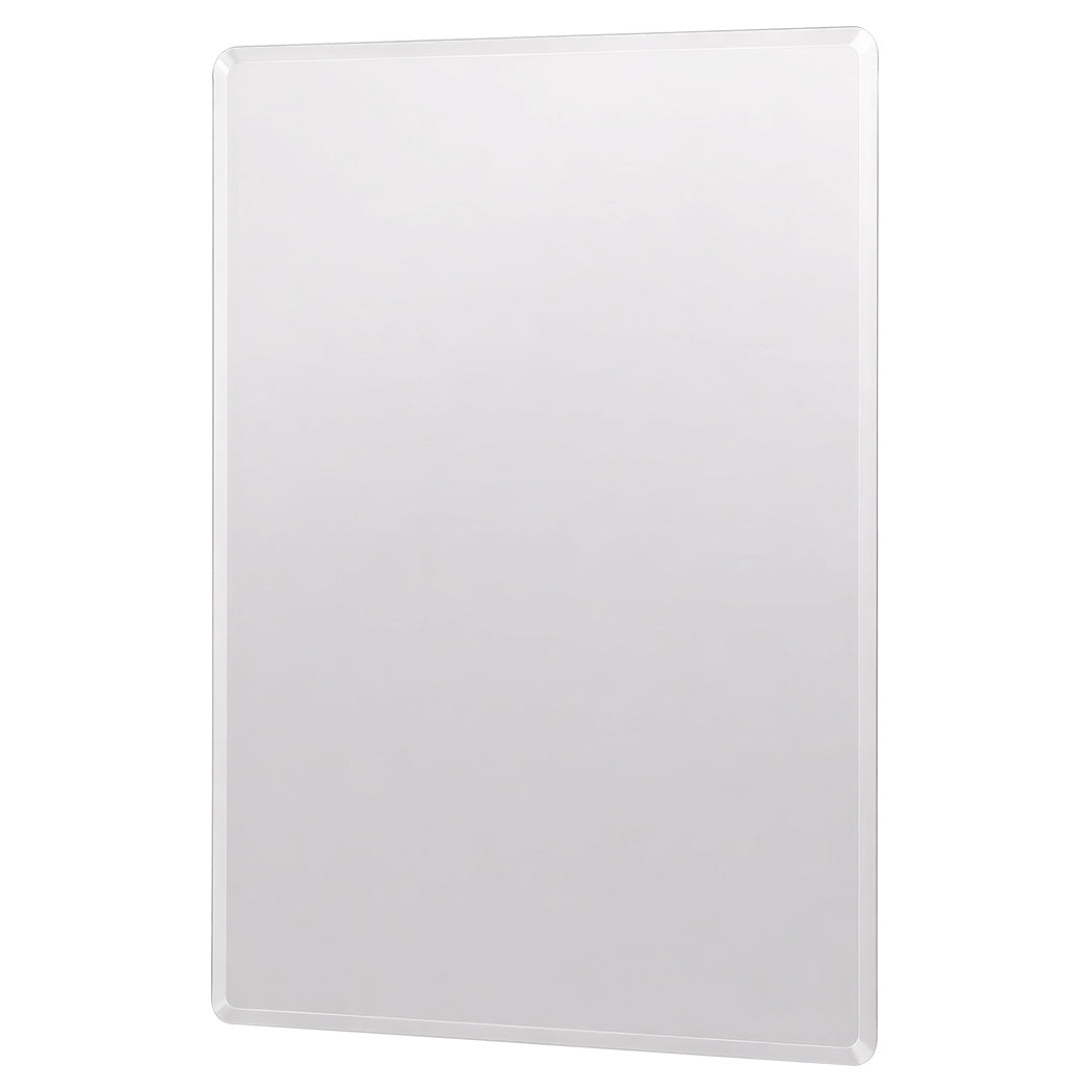 Yezi Wall Vanity Mirror Decorative Bathroom HD Glass Anti-explosion Frameless — image 1