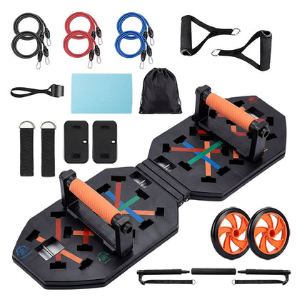 Centra Push Up Board Rack Stand Grip Bar Handle Muscle Train Gym Workout Fitness — image 1