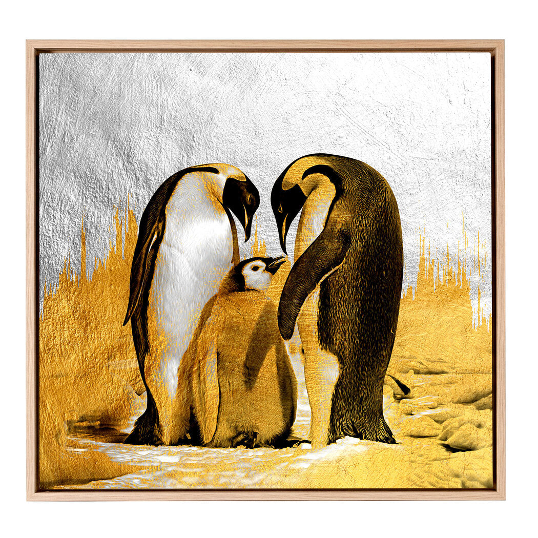 Yezi Modern Wall Art Canvas Abstract 80×80cm Framed Artwork Home Office Decor — image 2