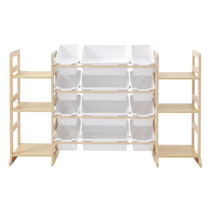 Levede Kids Toy Box Organiser 12 Bins 6 Shelves Display Storage Rack Playroom — image 2