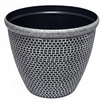 Toque Plastic Plant Pots 30cm Outdoor Garden Planter 2 Pcs With Drainage Holes — image 2