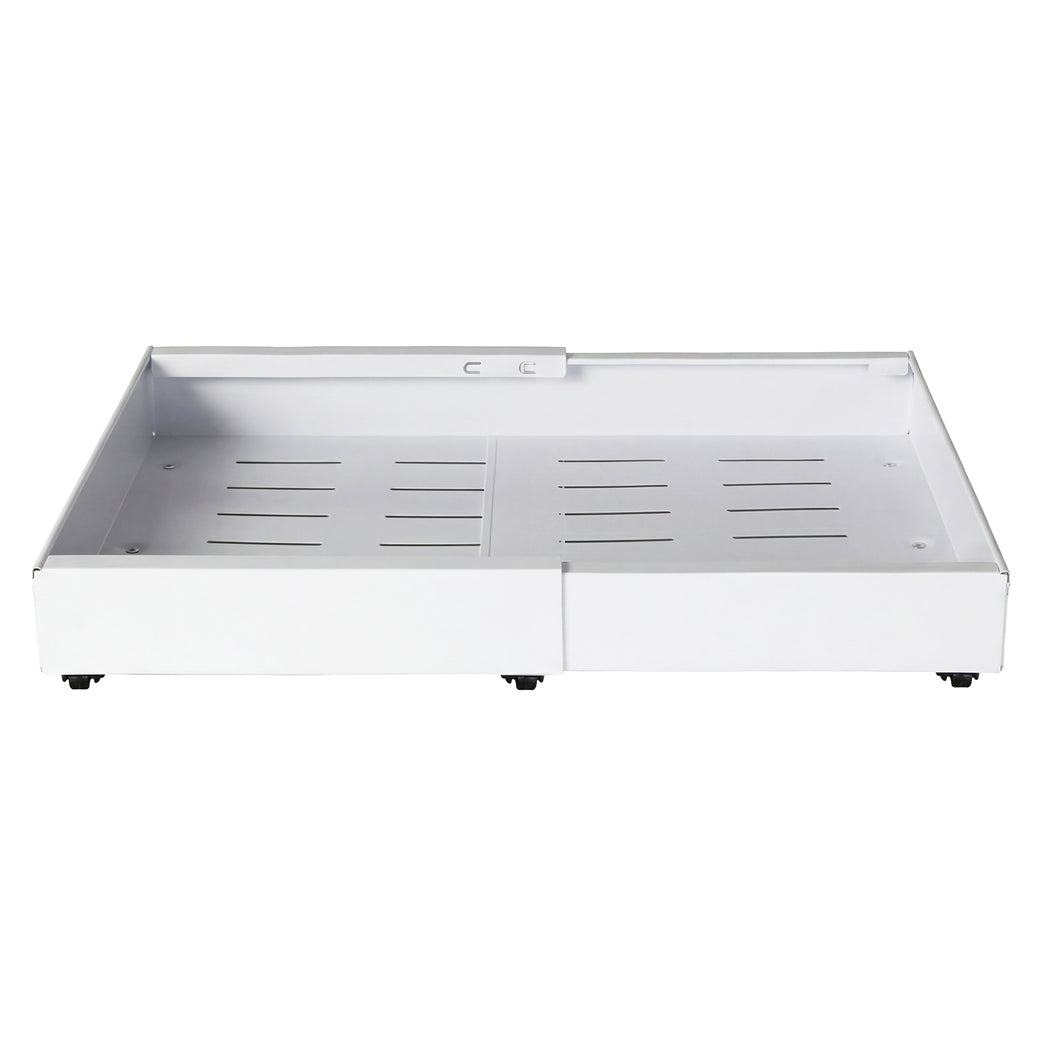 Toque Cabinet Organizer Drawer Shelf Pull Out 2Pcs Width-adjustable Kitchen — image 2