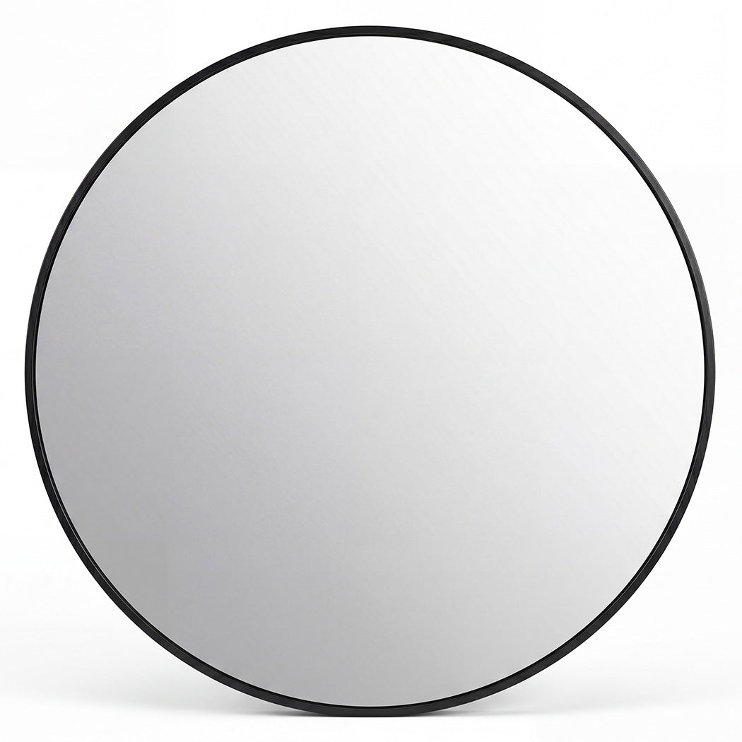 Yezi 60cm Wall Vanity Mirror Round Decorative Bathroom HD Glass Anti-explosion — image 2