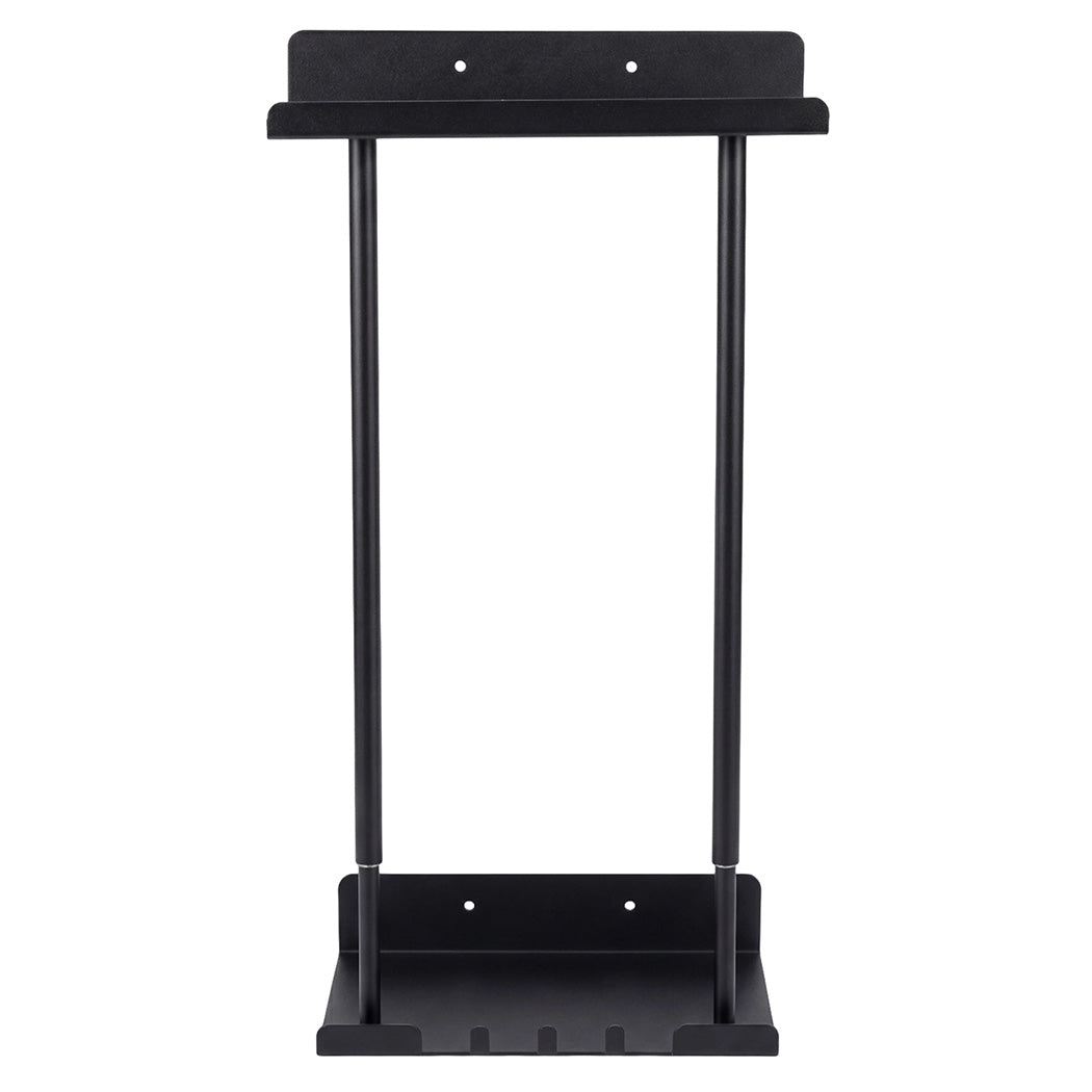 Levede Adjustable Towel Rack 3 Hooks Bathroom Towel Storage Holder Wall Mounted — image 2