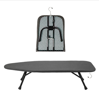 Levede Metal Table Ironing Board Folding Heat Resistant Cover 100% Cotton Pad — image 2
