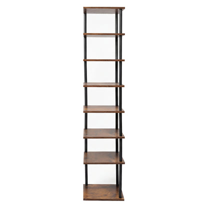 Levede Vertical Shoe Rack 8-Tier Space Saving Narrow Corner Organiser Storage — image 2