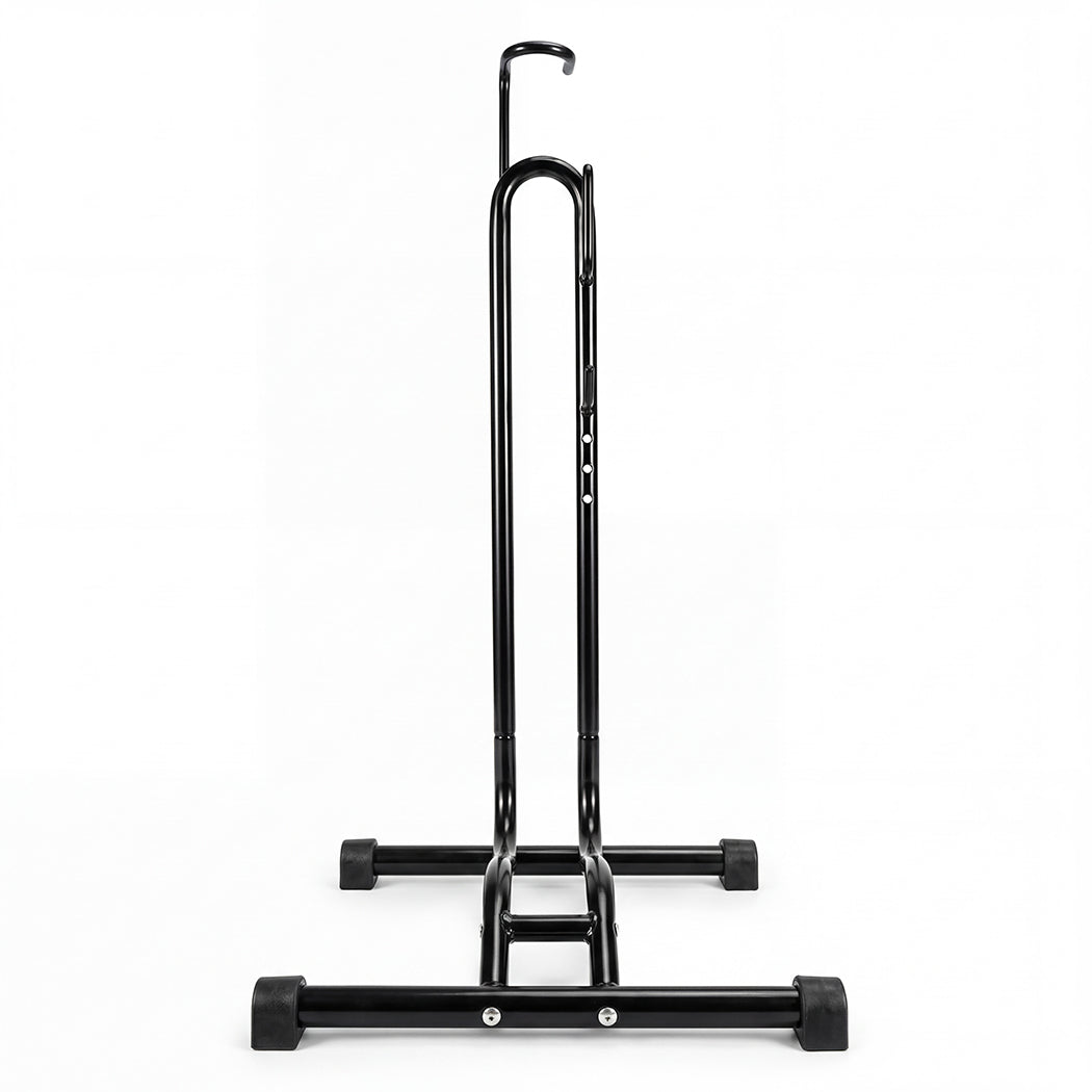 Monvelo Bicycle Rack Stand Floor Parking 3-in-1 Upright Bike Storage Indoor — image 2