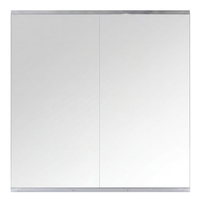 Yezi Workout Mirror Home Gym Mirror 2 Pcs Tempered Glass Full Length Wall Mount — image 2