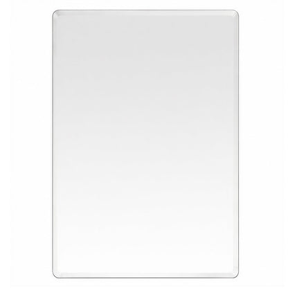Yezi Wall Vanity Mirror Decorative Bathroom HD Glass Anti-explosion Frameless — image 2
