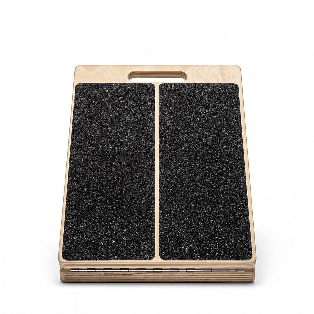 Centra Adjustable Wooden Slant Board Professional Incline Calf Stretcher Workout — image 2