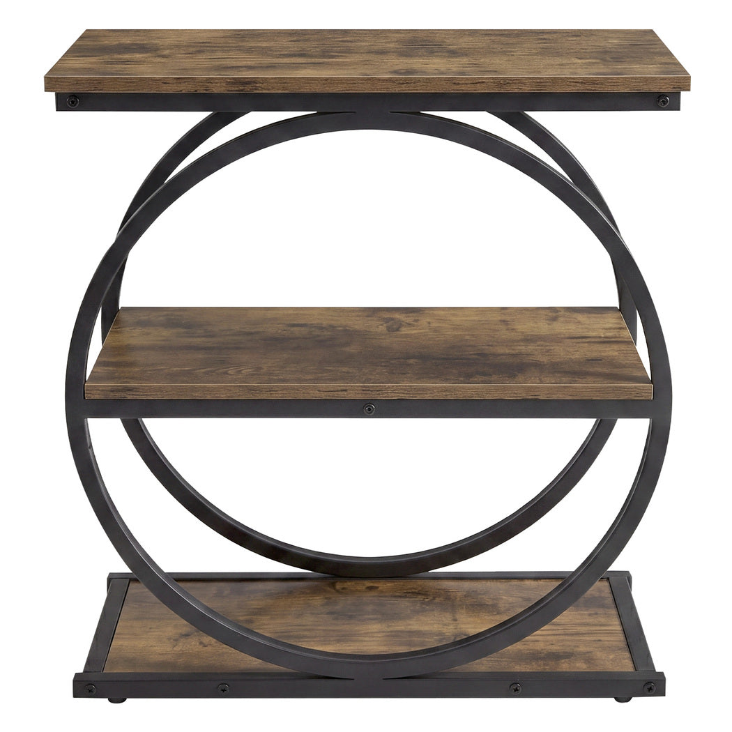 Levede Narrow Side Table 3 Tiers End Table Adjustable Sofa Side Table Bedroom — image 2
