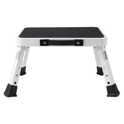 Levede Folding Aluminium Step Stool 150kg 3 Height Adjustable Portable Multi-Use — image 2