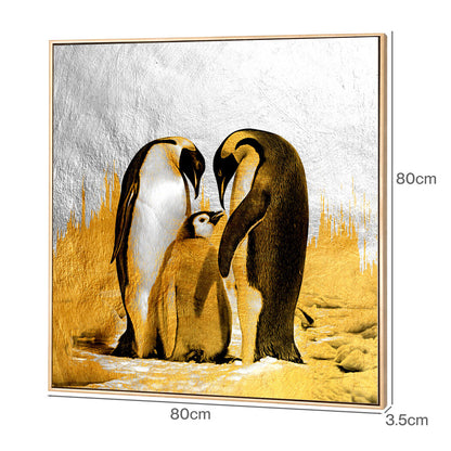 Yezi Modern Wall Art Canvas Abstract 80×80cm Framed Artwork Home Office Decor — image 3