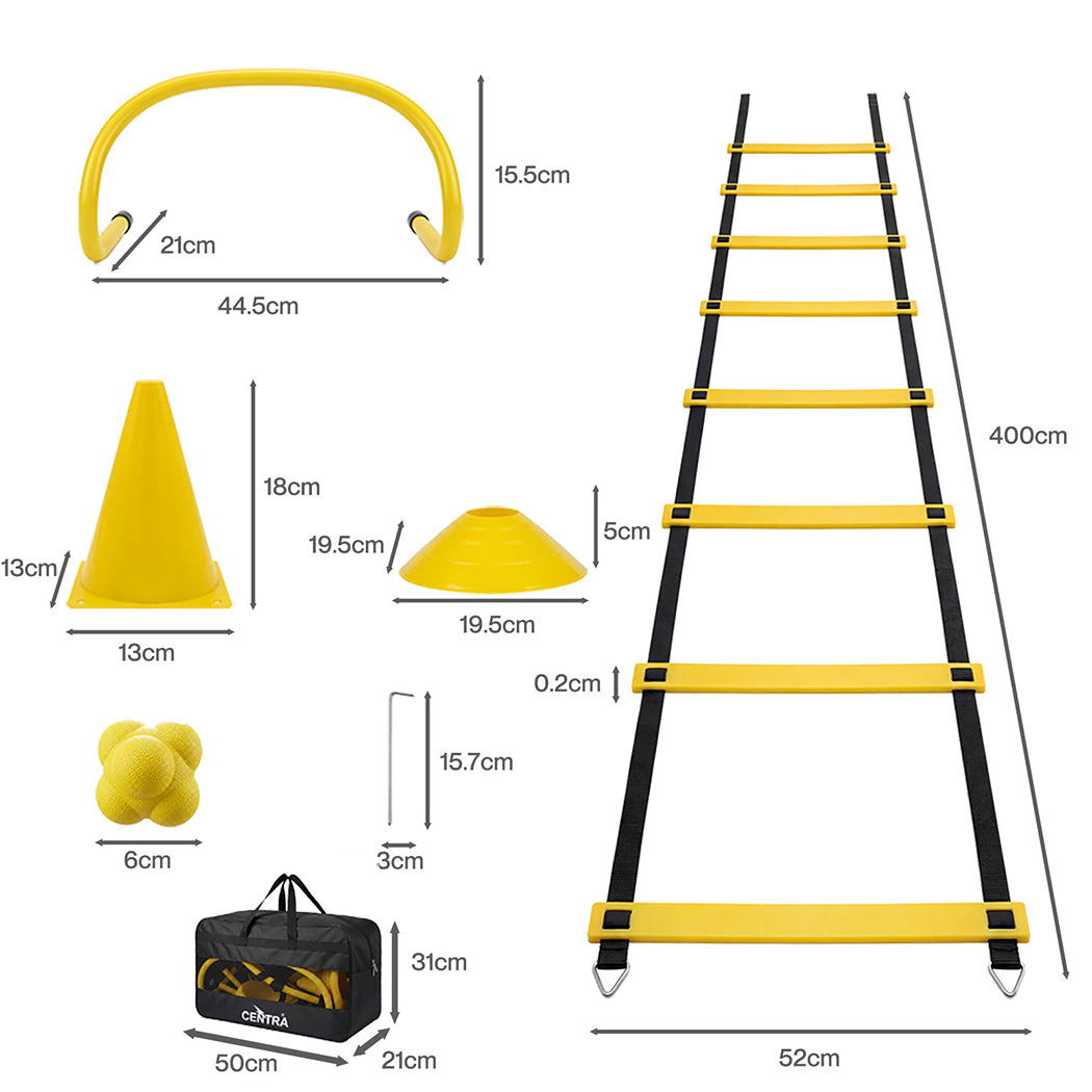 Centra 39Pcs Speed Agility Training Set Soccer Training Equipment Agility Ladder — image 3