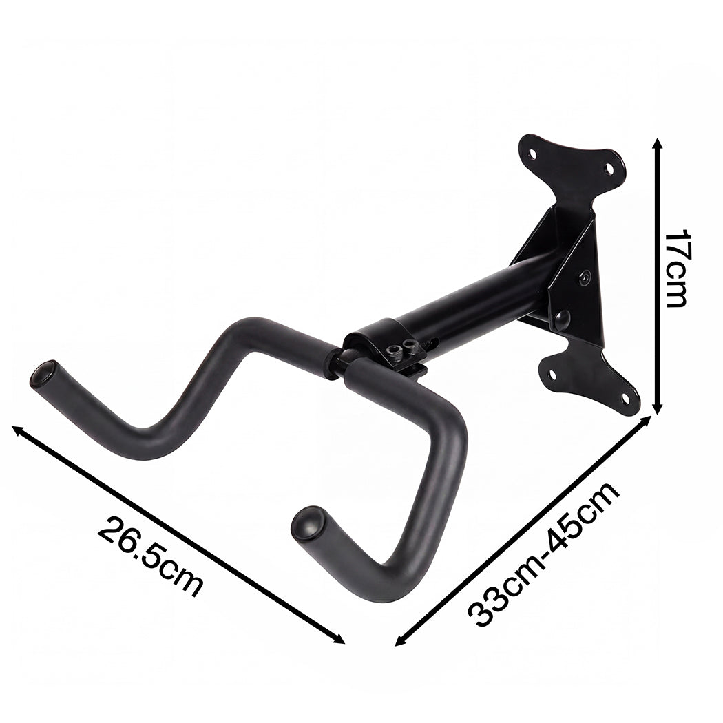 Monvelo Bike Stand Wall Mount Parking Rack Bicycle Retractable Storage Hook — image 3