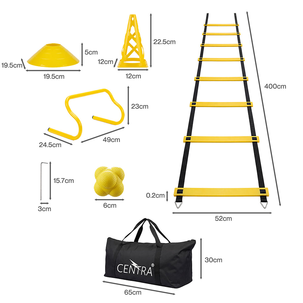 Centra 39Pcs Speed Agility Training Set Soccer Training Equipment Workout — image 3